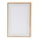 Creativ company lienzo tensado con marco, dimensiones 15,8x23,8 cm, 280 gr, blanco, 1 unidad