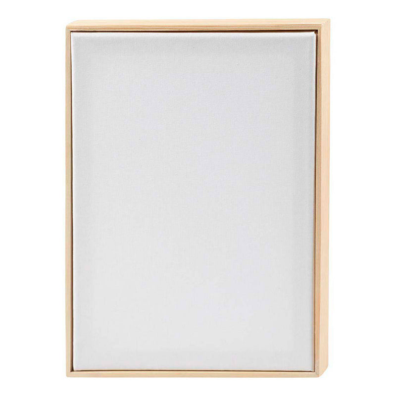 Tela con cornice Creative Company, A4, misura 21x29,7 cm, 280 gr, bianco, 1 pezzo