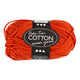 Hilo de algodón Creativ Company, talla 8 8, l: 80-85 m, rojo, 50 g 1 ovillo