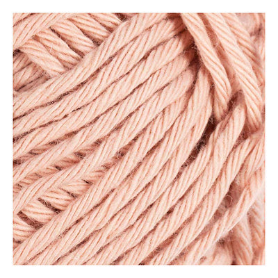 Filato di cotone Creativ Company, taglia 8 8, l: 80-85 m, beige, 50 g 1 gomitolo