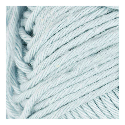 Filato di cotone Creativ Company, taglia 8 8, l: 80-85 m, blu tenue, 50 g 1 gomitolo
