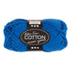 Hilo de algodón Creativ Company, talla 8 8, l: 80-85 m, azul cobalto, 50 g 1 ovillo