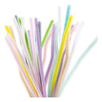 Ciniglia Creative Company, l: 30 cm, spess. 6 mm, colori pastello, 25 div 1 scatola