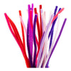 Creativ company chenilla, l: 30 cm, grosor 6 mm, armonía rosa violeta, 25 piezas 1 caja