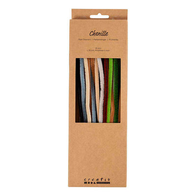 Creativ company chenille 6mm x 30cm naturel - 25st.