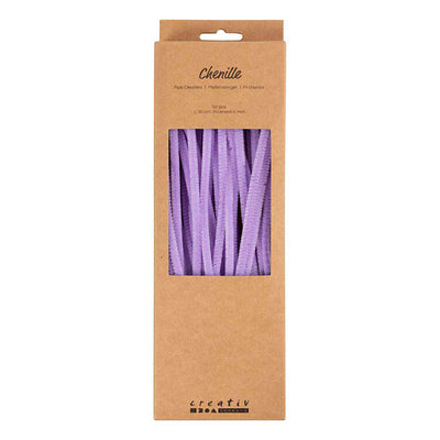 Ciniglia Creative Company, l: 30 cm, spess. 6 mm, viola, 50 pezzi 1 scatola