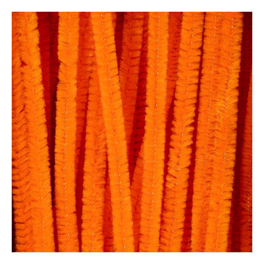 Ciniglia Creative Company, l: 30 cm, spess. 6 mm, arancione, 50 pezzi 1 scatola