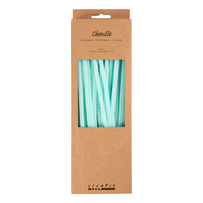 Ciniglia Creative Company, l: 30 cm, spess. 6 mm, turchese chiaro, 50 pezzi 1 scatola