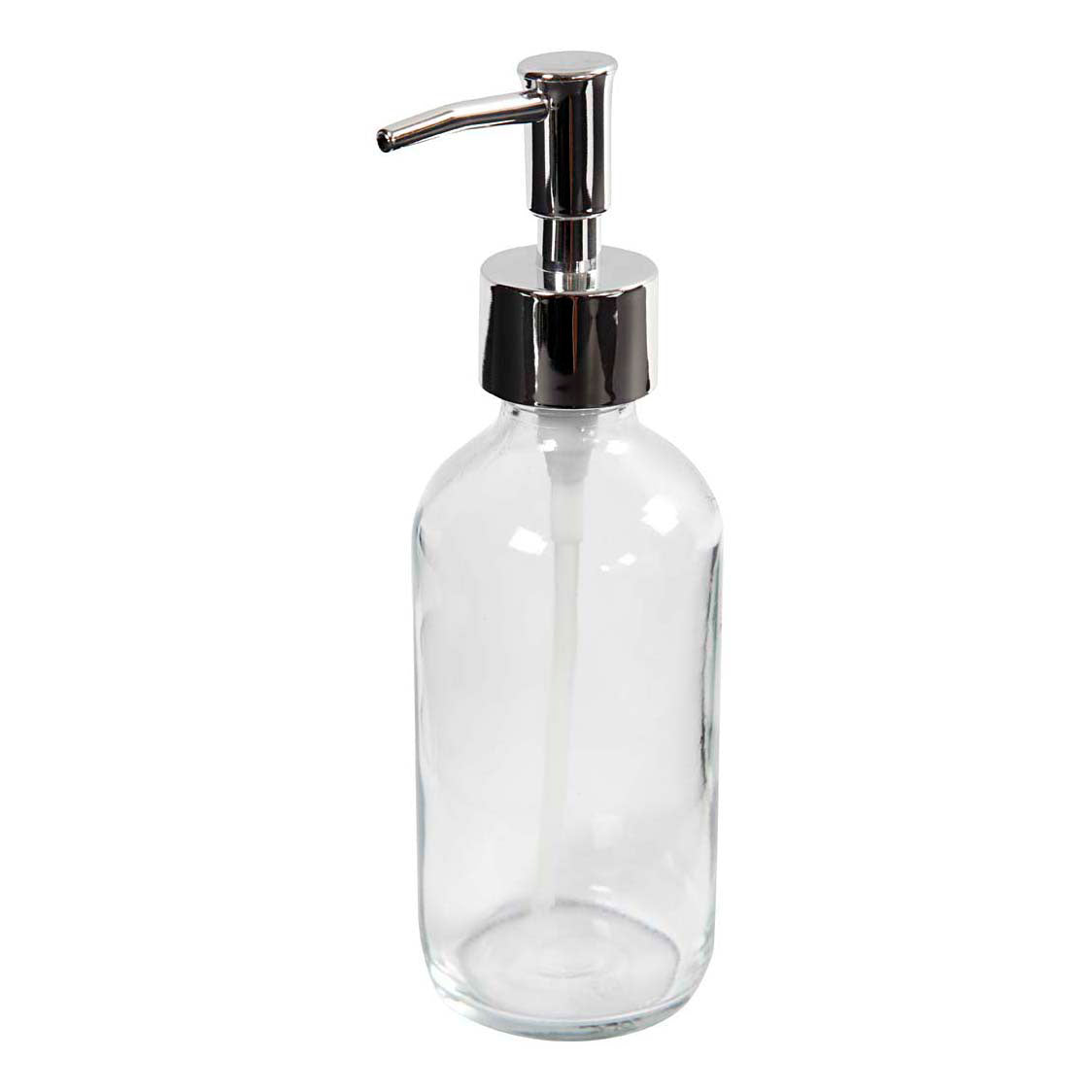 Pompa per sapone Creative Company, h: 19,3 cm, p 6,3 cm, 230 ml, trasparente, 1 pezzo