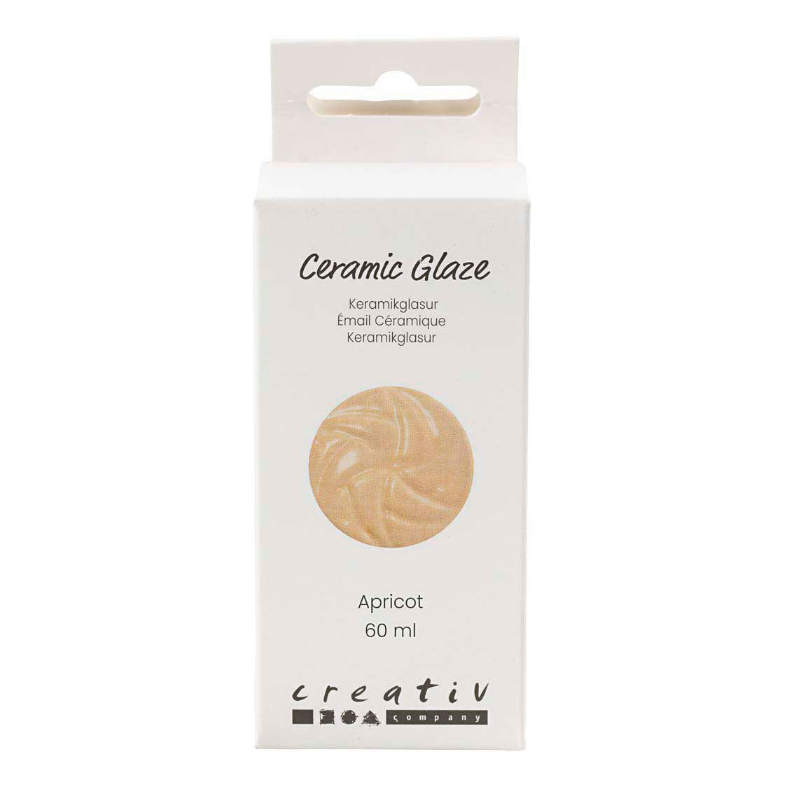 Esmalte cerámico Creativ Company 984-1101 c albaricoque opaco - 60ml