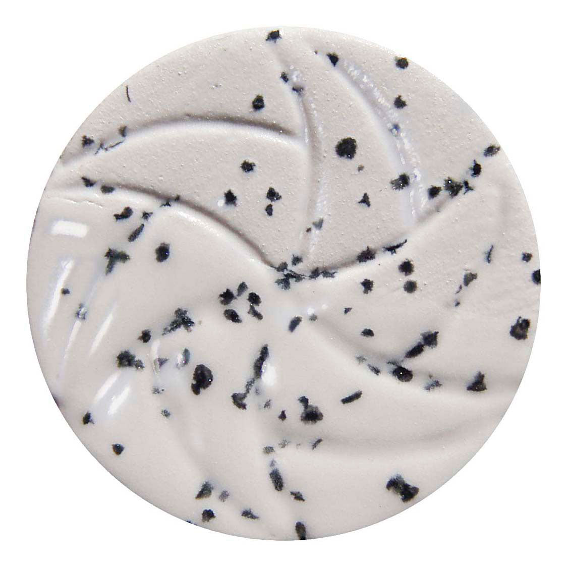 Creativ company esmalte cerámico moteado, 999-1060 °c, opaco, blanco nieve, 60 ml 1 botella