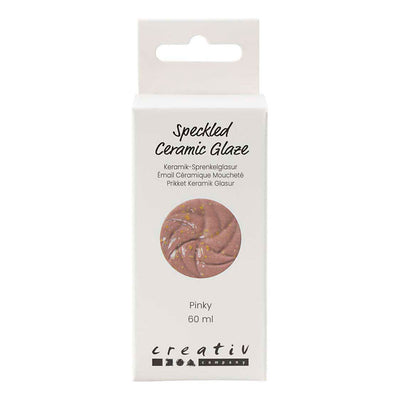 Creativ company https: www.cchobby.nl gespikkeld-keramiekglazuur-999-1060-c-dekkend-pinky-60-ml-1-doosje