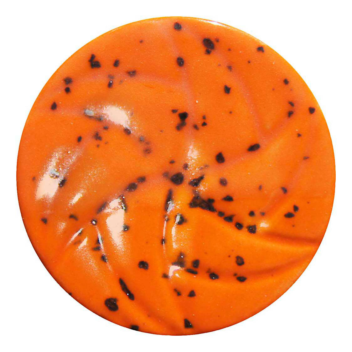 Creativ company speckled ceramic glaze 999-1060 c opaque orange sun - 60ml
