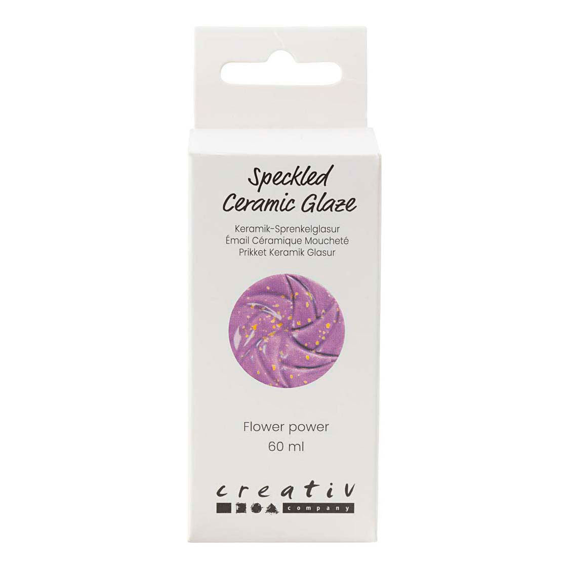 Creativ company smalto ceramico maculato 999-1060 c flower power opaco - 60ml