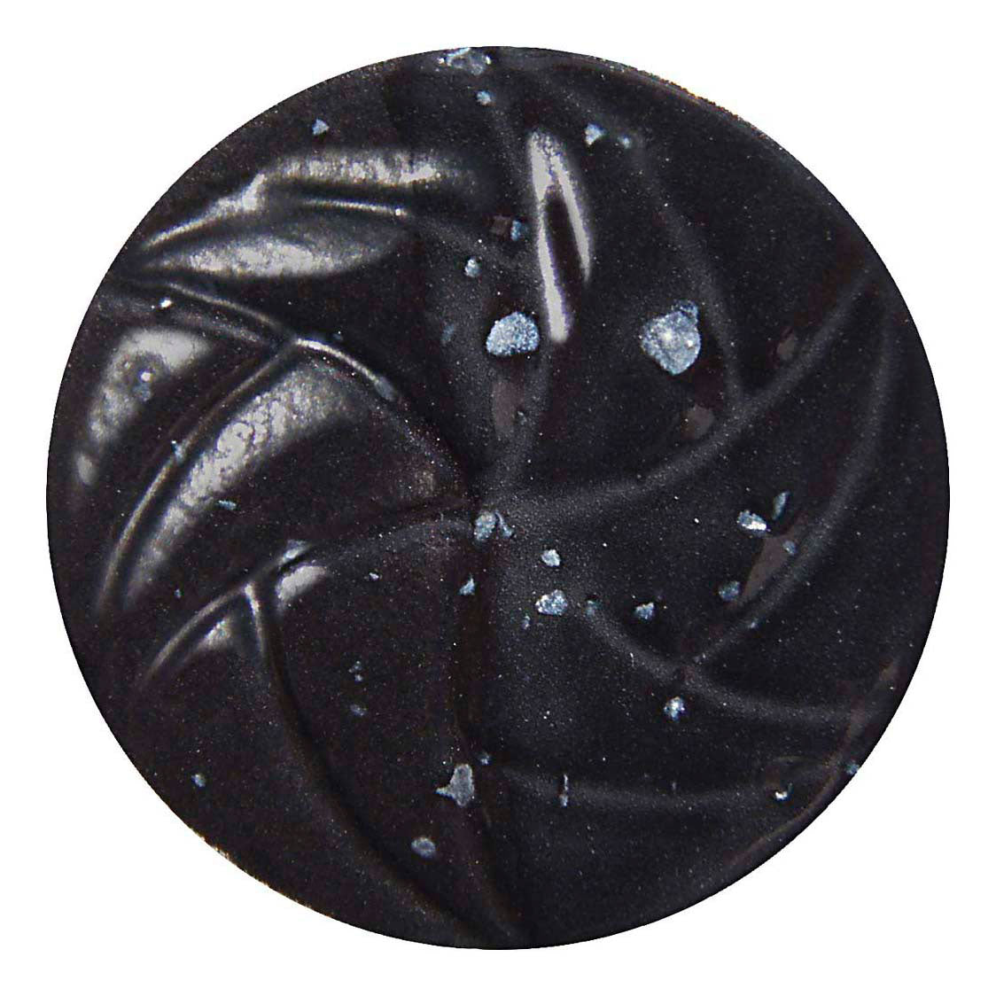 Creativ company esmalte cerámico moteado, 999-1060 °c, opaco, tutto nero, 60 ml 1 botella