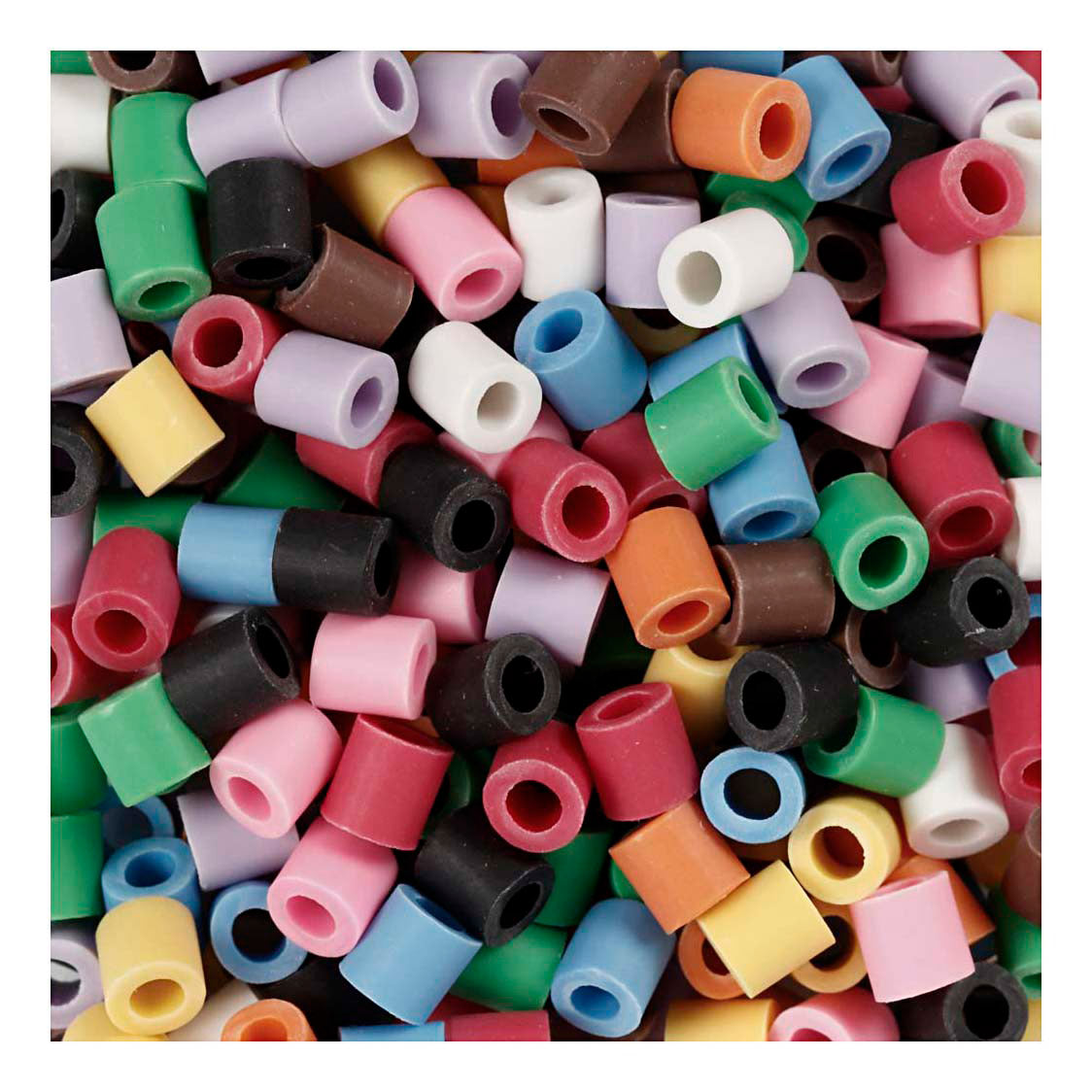 Creativ company nabbi biobeads 5x5mm various colors - 3000 pcs.