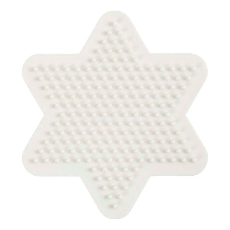 Creativ company nabbi biobeads grondplaat ster 9,8x9,8cm