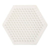 Creativ company nabbi biobeads grondplaat zeskant 8,5x8,5cm