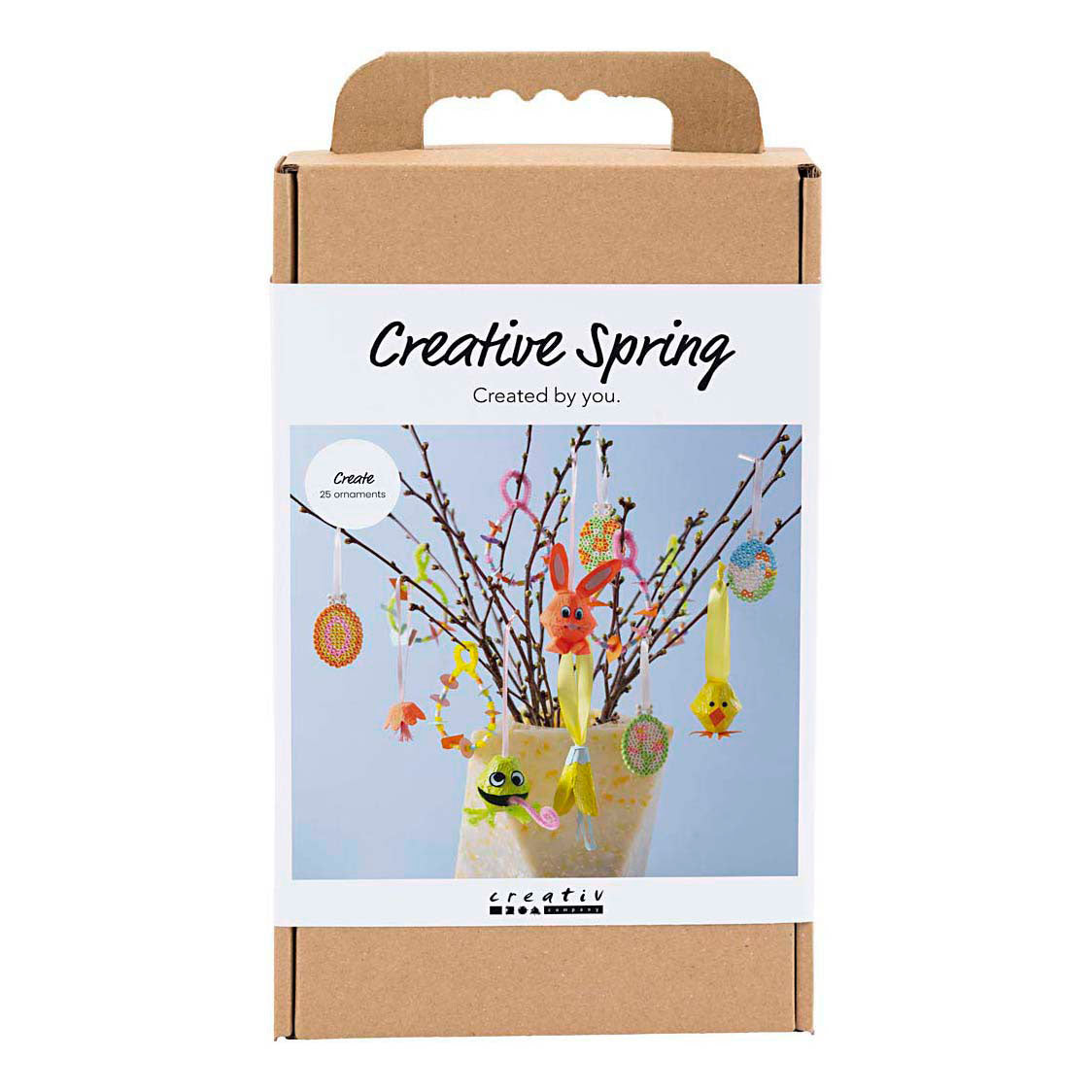 Creativ company creative box creative spring, various colors, 1 box