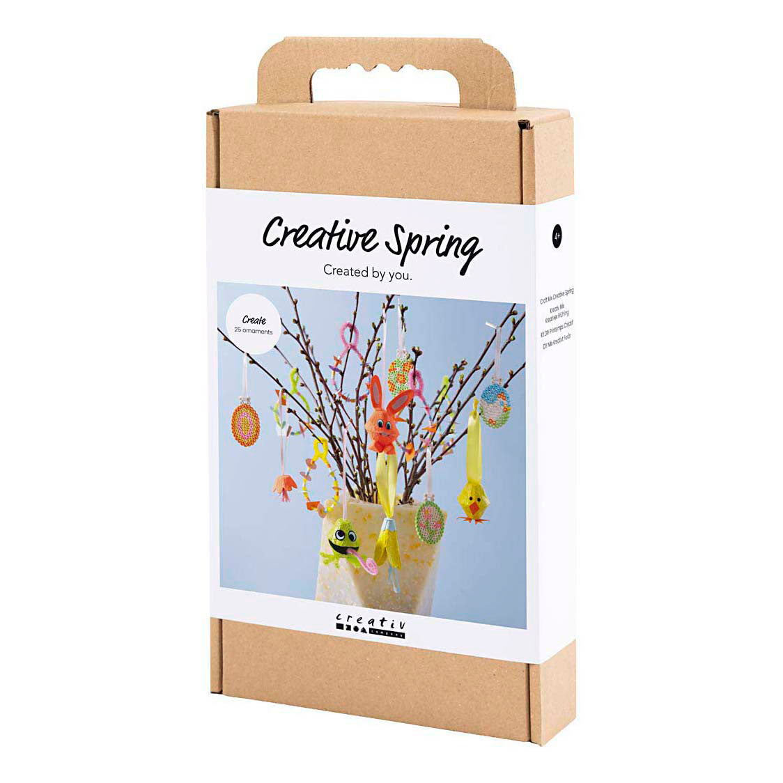 Creativ company creative box creative spring, various colors, 1 box