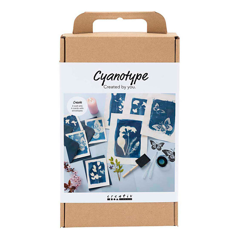 Creativ company hobby set cianotipo, azul, 1 caja