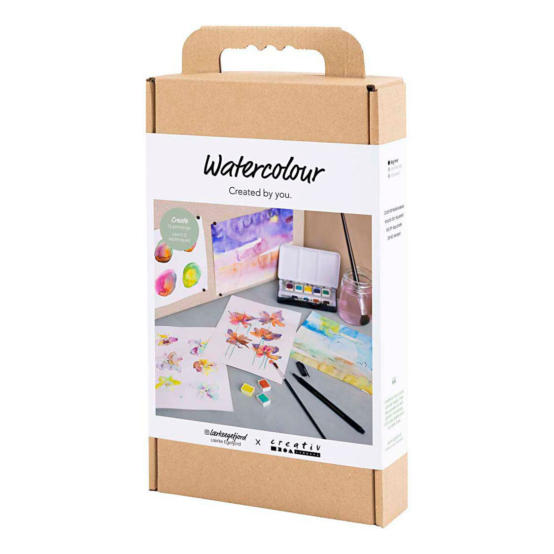 Creativ company hobby set acuarela, 1 caja