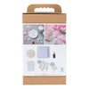 Creativ company set para hacer jabón, flores, rosa, 1 caja