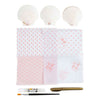 Creativ company mini hobbyset decoupage mosselschelpen lichtroze