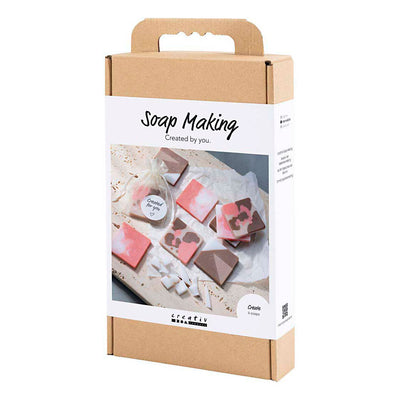 Set hobby per la produzione di sapone Creative Company, quadrato, 1 scatola