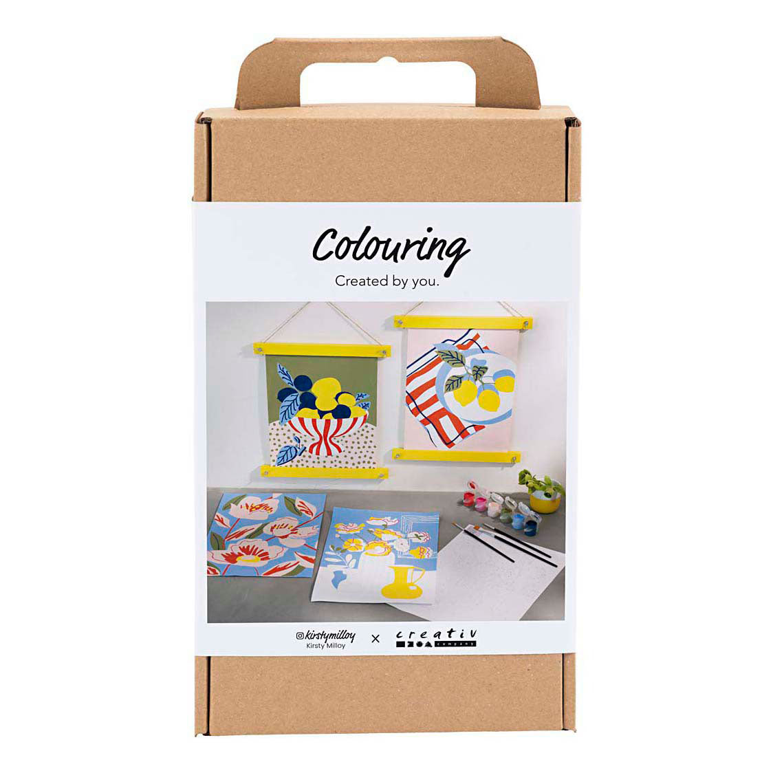 Set hobby Creative Company, colori, pittura con i numeri, pittura acrilica, 1 scatola