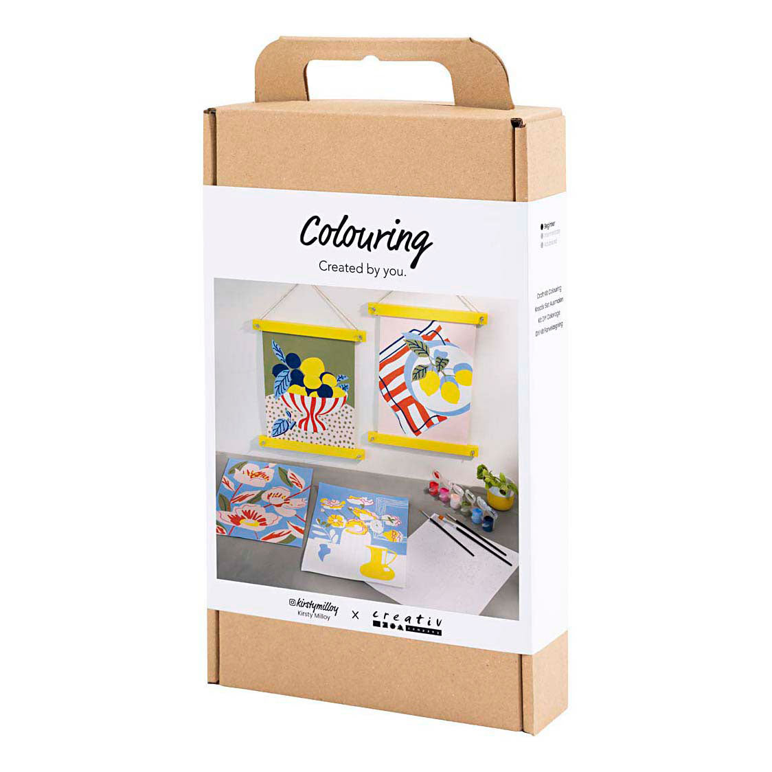 Set hobby Creative Company, colori, pittura con i numeri, pittura acrilica, 1 scatola