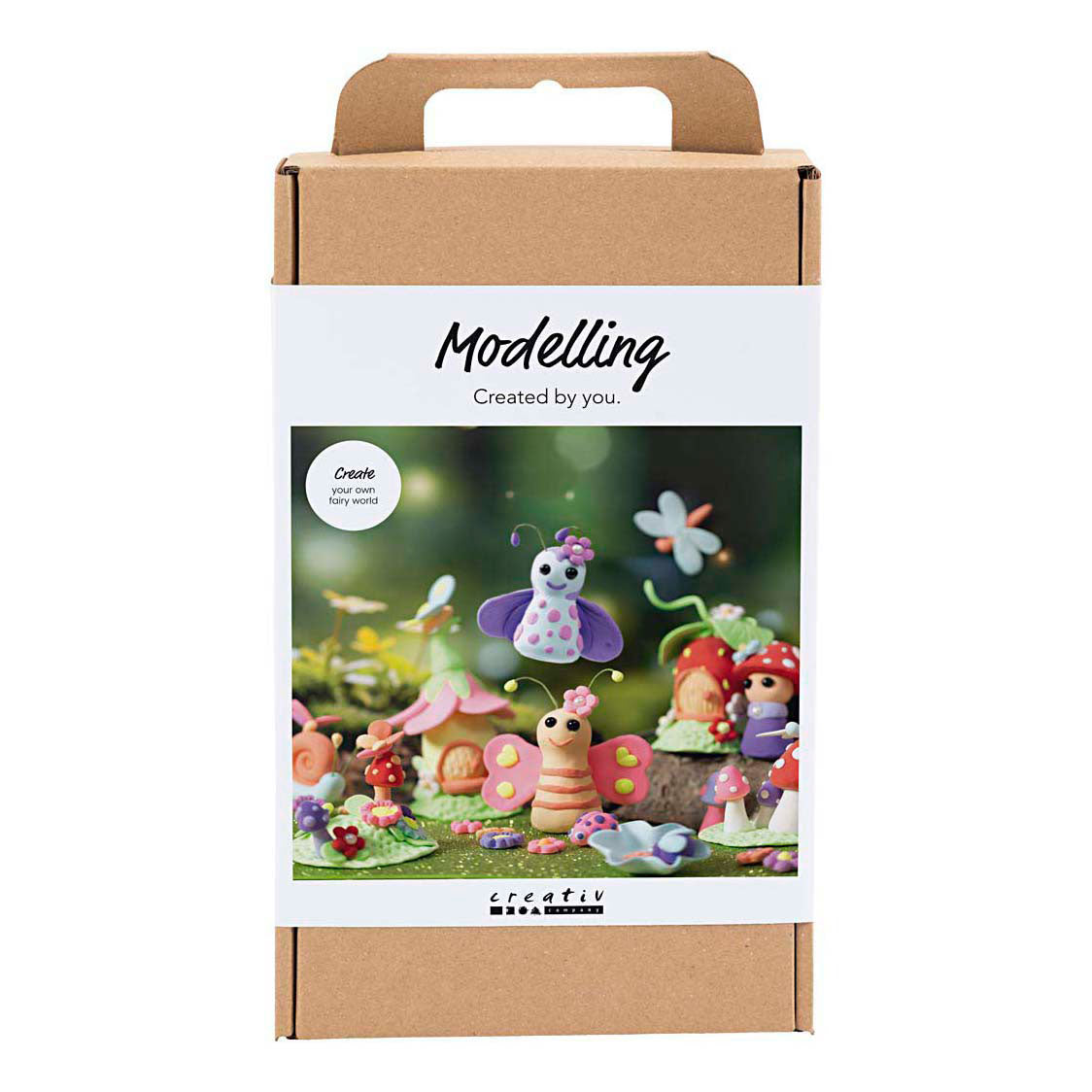 Set hobby modellismo Creative Company, elfo, colori pastello, 1 scatola