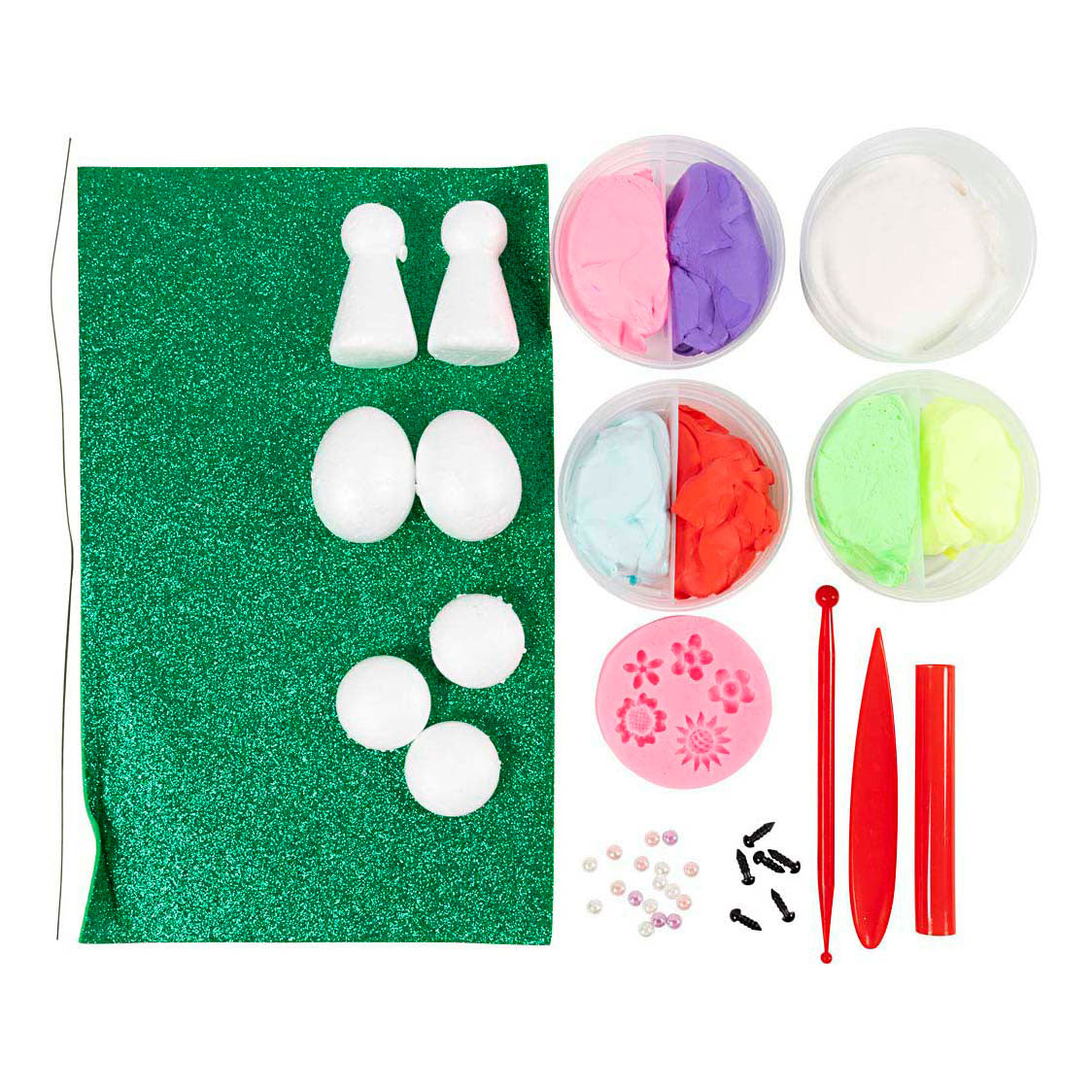 Set hobby modellismo Creative Company, elfo, colori pastello, 1 scatola