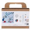 Mini set hobby per scultura Creativ Company, robot, blu, grigio, rosso, 1 scatola