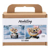 Creativ company mini hobbyset robot boetseren grijs en roze