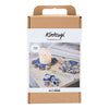 Set hobby Creative Company Kintsugi, sottobicchiere, blu, oro, rosso chiaro, bianco, 1 scatola