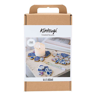 Creativ company https: www.cchobby.nl hobbyset-kintsugi-onderzetter-blauw-goud-lichtrood-wit-1-doos