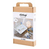 Creativ company hobby set kintsugi, cuenco, azul, dorado, blanco, 1 caja
