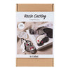 Creativ company set de hobby de fundición de resina, caracola, negro, blanco, 1 caja
