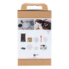 Set hobby Creative Company in resina colata, cozze, nero, oro, 1 scatola