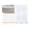 Mini set hobby Creative Company, decorazione natalizia, metallo argentato, 1 scatola