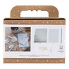 Mini set hobby Creative Company, decorazione natalizia, metallo argentato, 1 scatola
