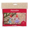 Mini set hobby creativo Creativ Company, gnomi natalizi, vari colori, 1 scatola