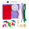 Mini set hobby creativo Creativ Company, gnomi natalizi, vari colori, 1 scatola
