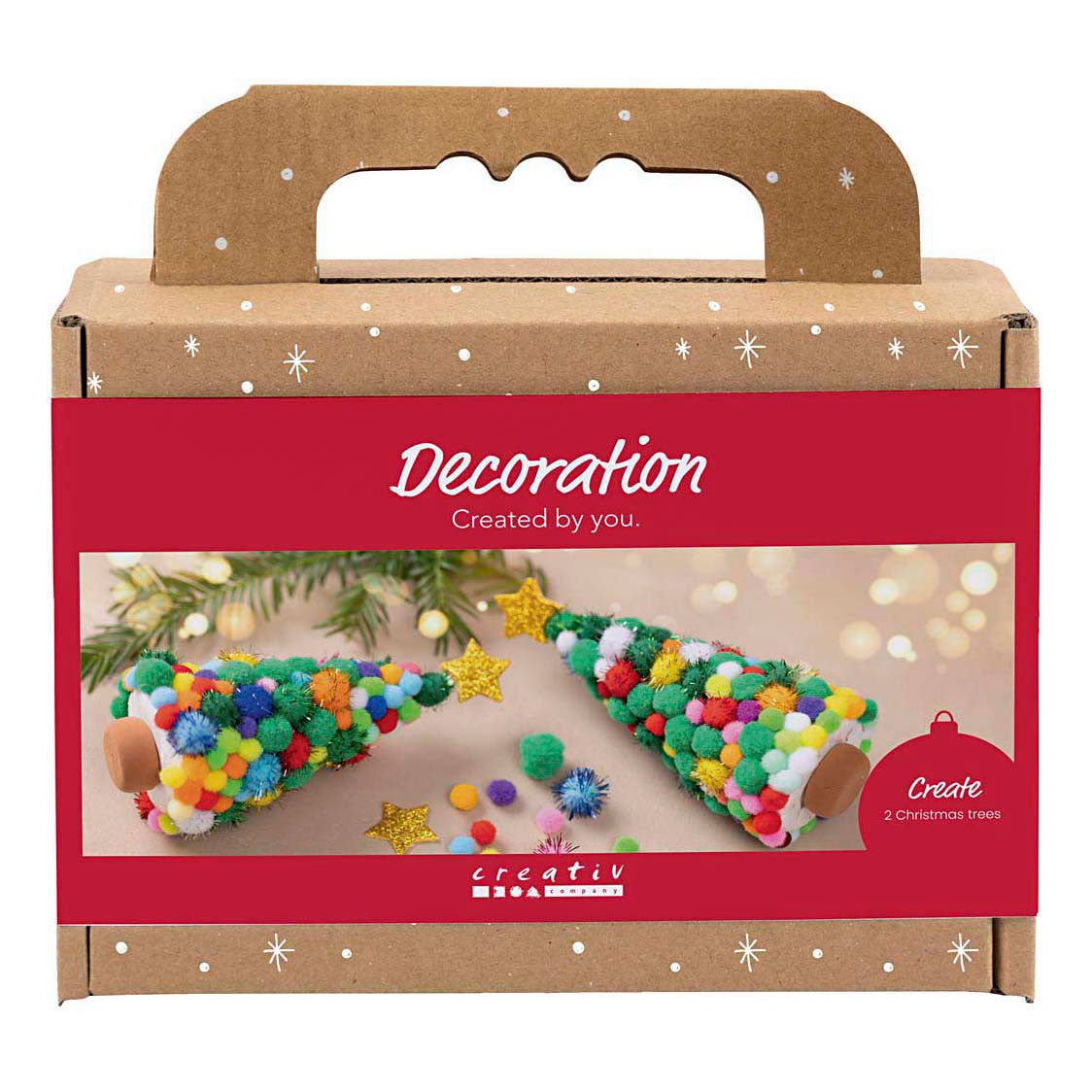 Creativ company mini hobbyset decoratie kerstboom