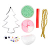 Creativ company mini set de hobby para esculpir, monstruo del árbol de Navidad, varios colores, 1 caja