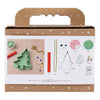 Creativ company mini set de hobby para esculpir, monstruo del árbol de Navidad, varios colores, 1 caja