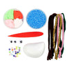 Mini set hobby per scultura Creativ Company, mostro renna, vari colori, 1 scatola