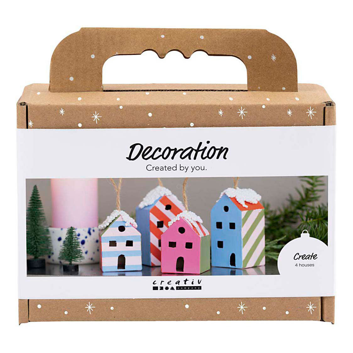 Creativ company https: www.cchobby.nl mini-hobbyset-decoratie-huizen-kleurrijk-1-doos