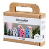 Creativ company http: www.cchobby.nl mini-hobbyset-decoratie-huizen-kleurrijk-1-doos